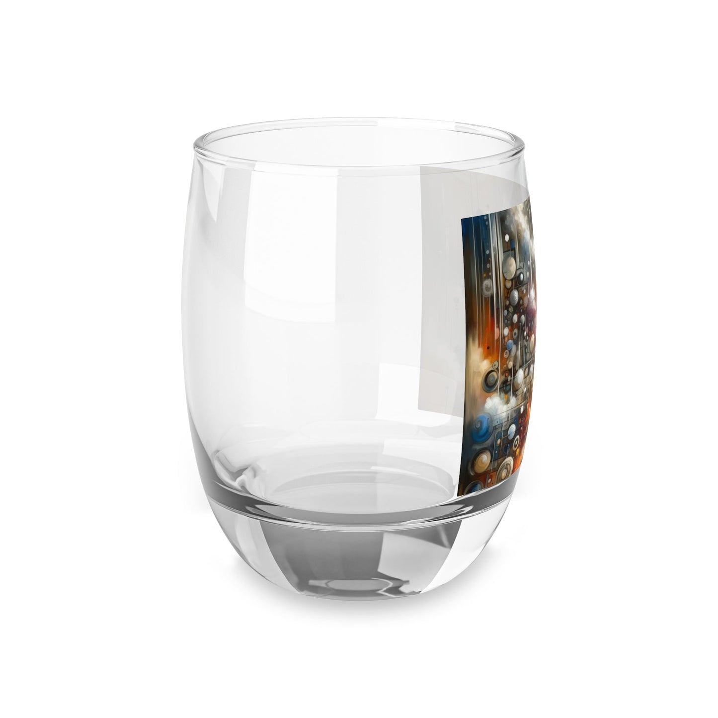 Abstract Mechanical Harmony Whiskey Glass - ATUH.ART