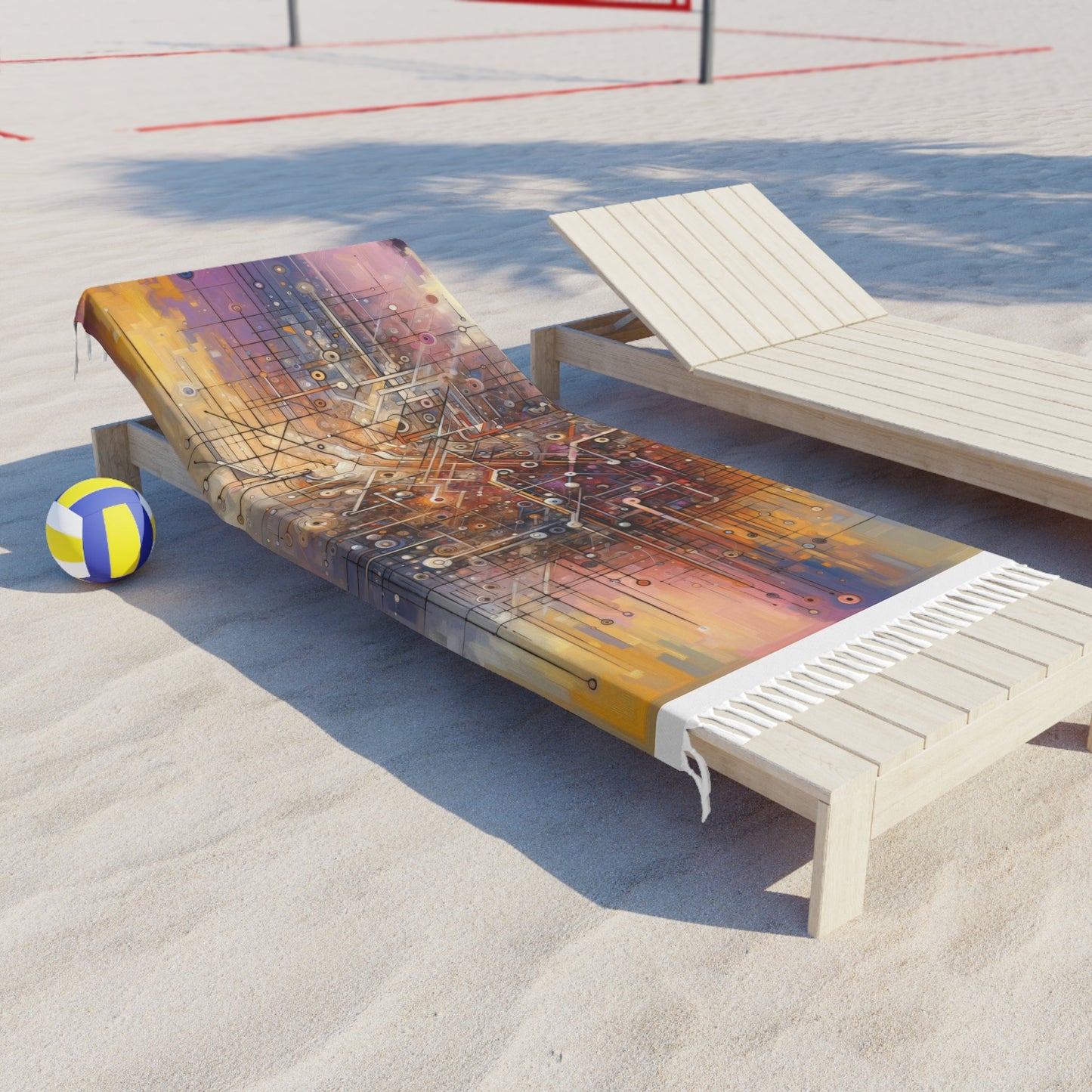 Abstract Structural Complexity Boho Beach Cloth - ATUH.ART