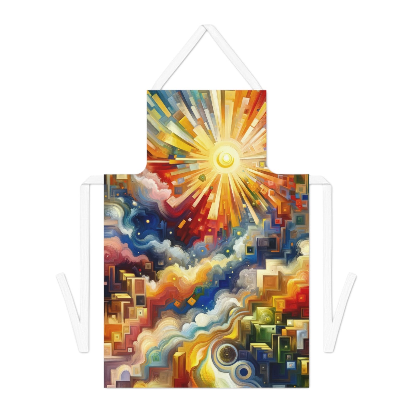 Abundant Resources Burst Adult Apron (AOP) - ATUH.ART