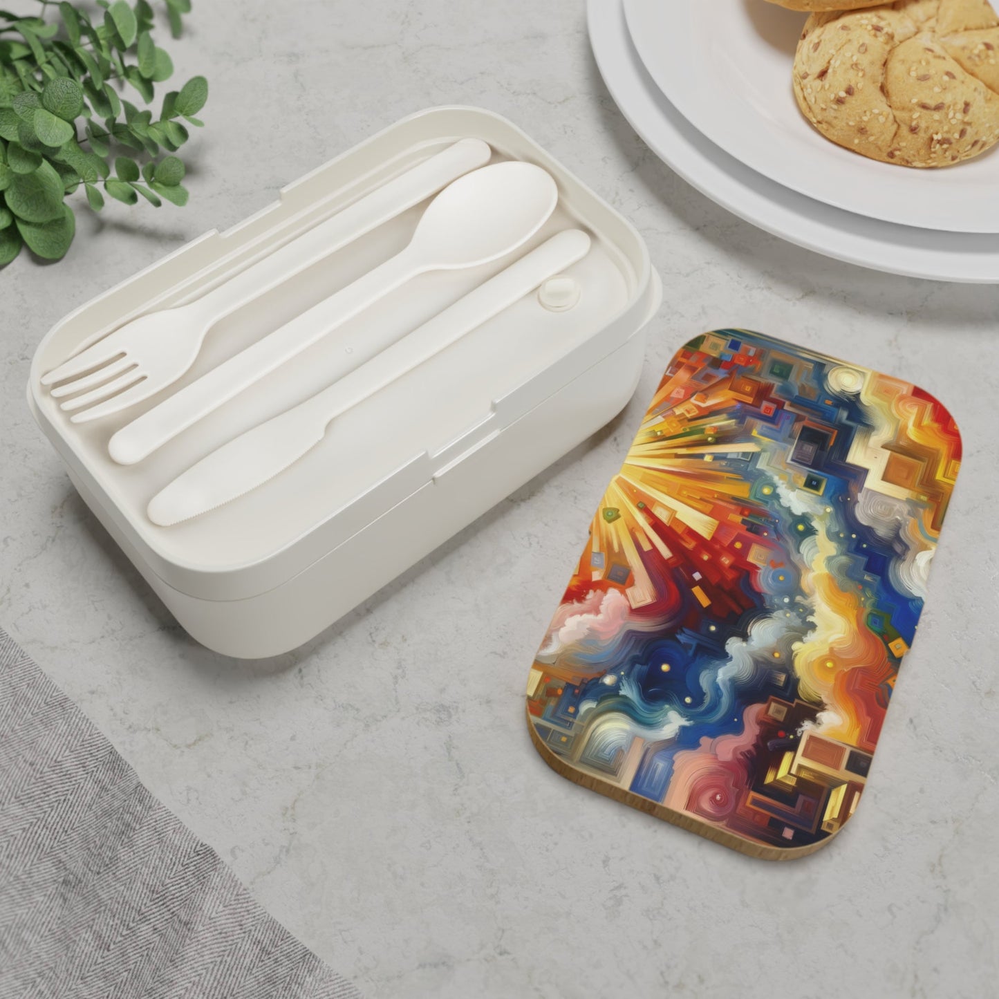 Abundant Resources Burst Bento Lunch Box - ATUH.ART