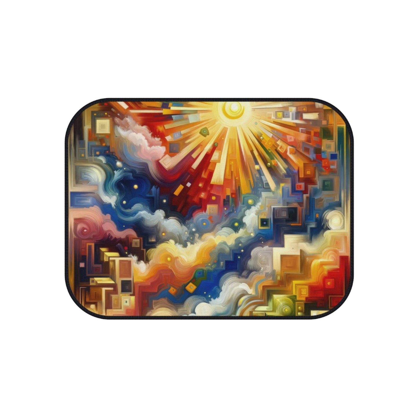 Abundant Resources Burst Car Mats (Set of 4) - ATUH.ART