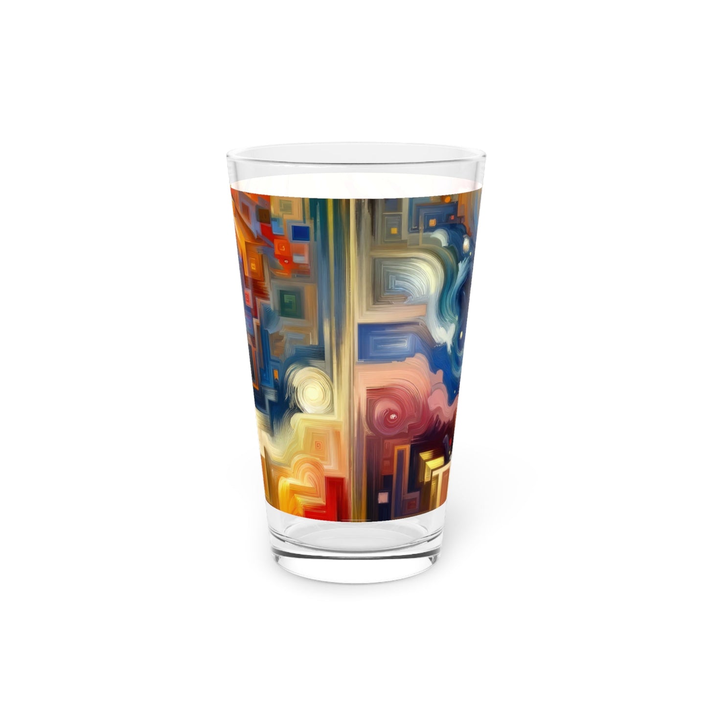 Abundant Resources Burst Pint Glass, 16oz - ATUH.ART