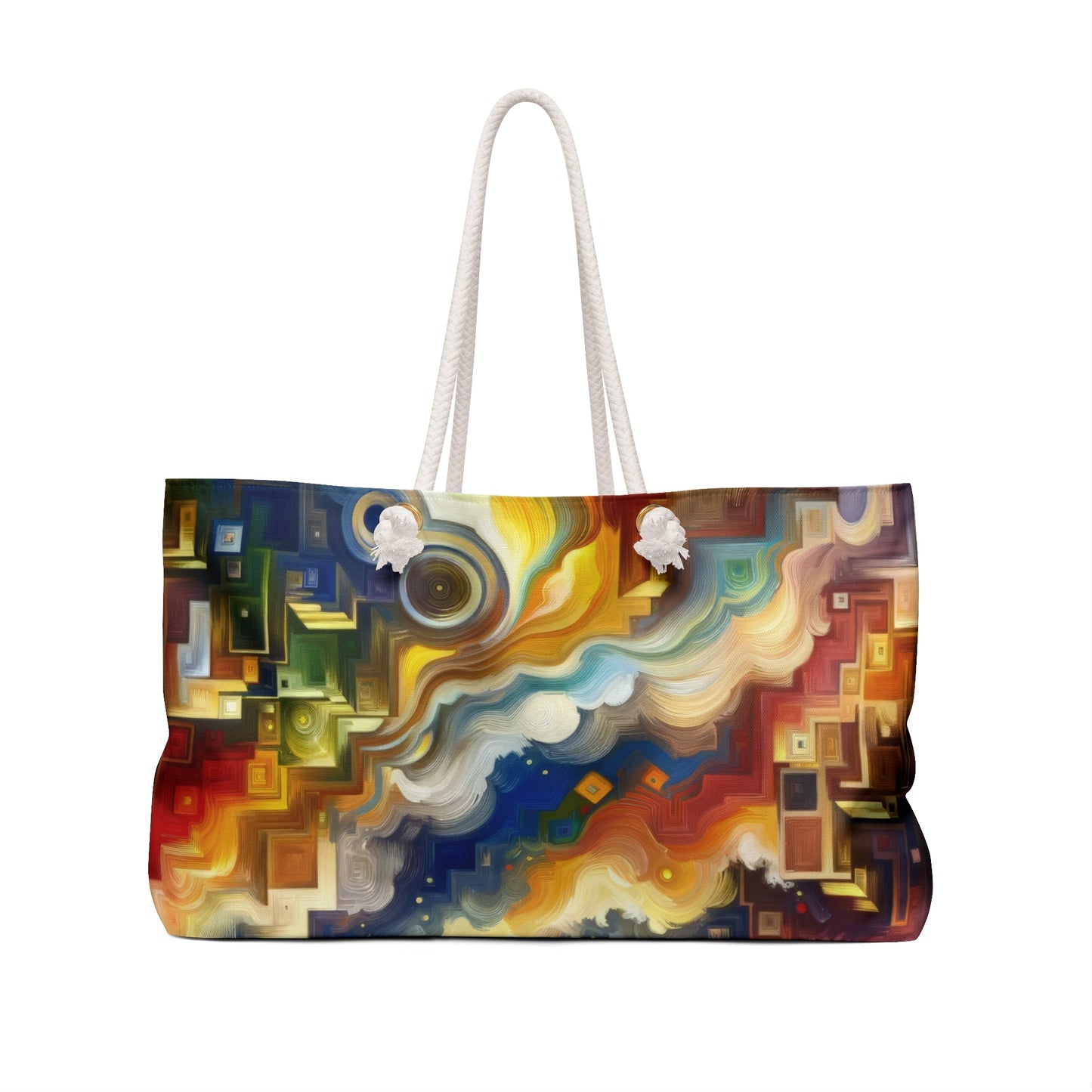 Abundant Resources Burst Weekender Bag - ATUH.ART