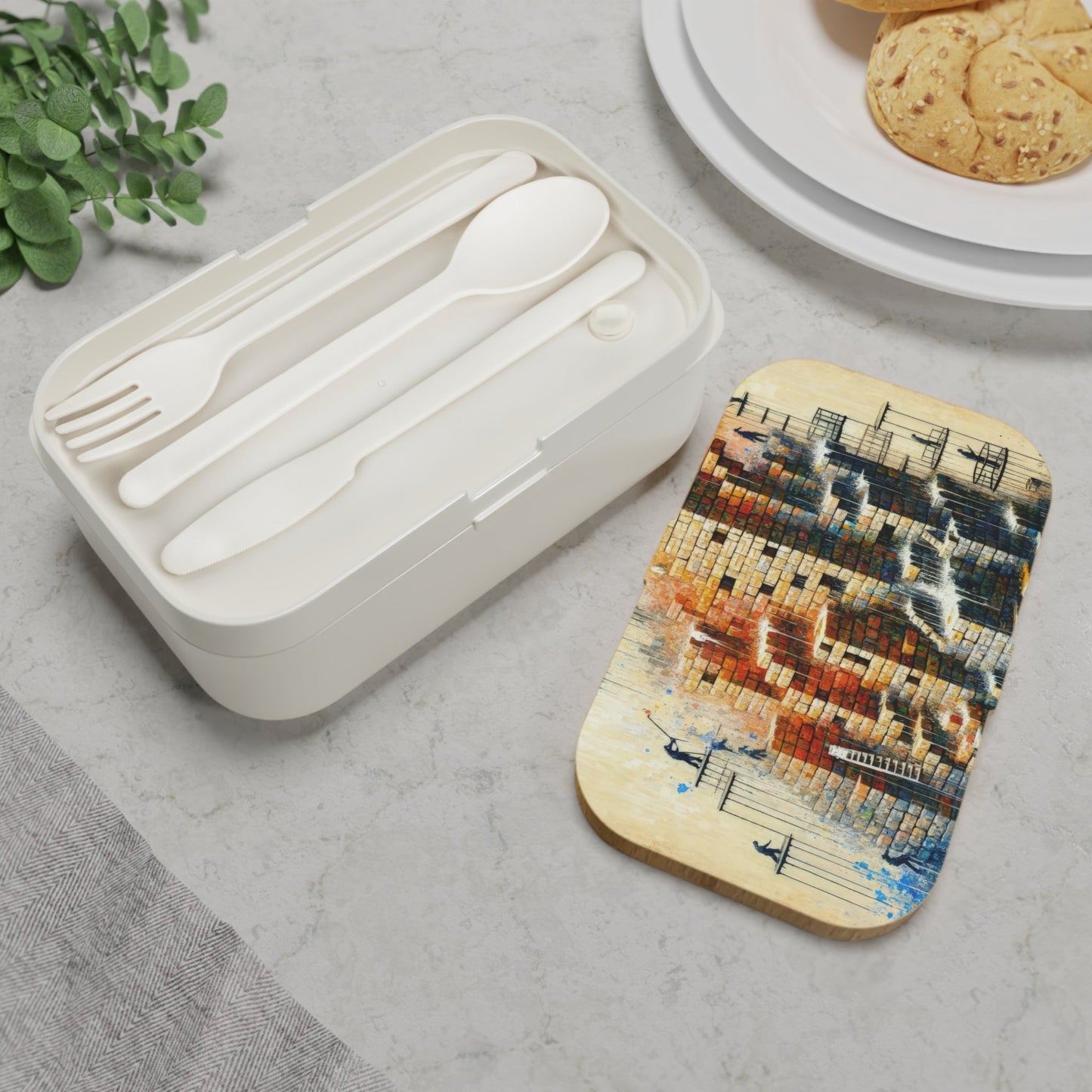 Actions Constructing Society Bento Lunch Box - ATUH.ART