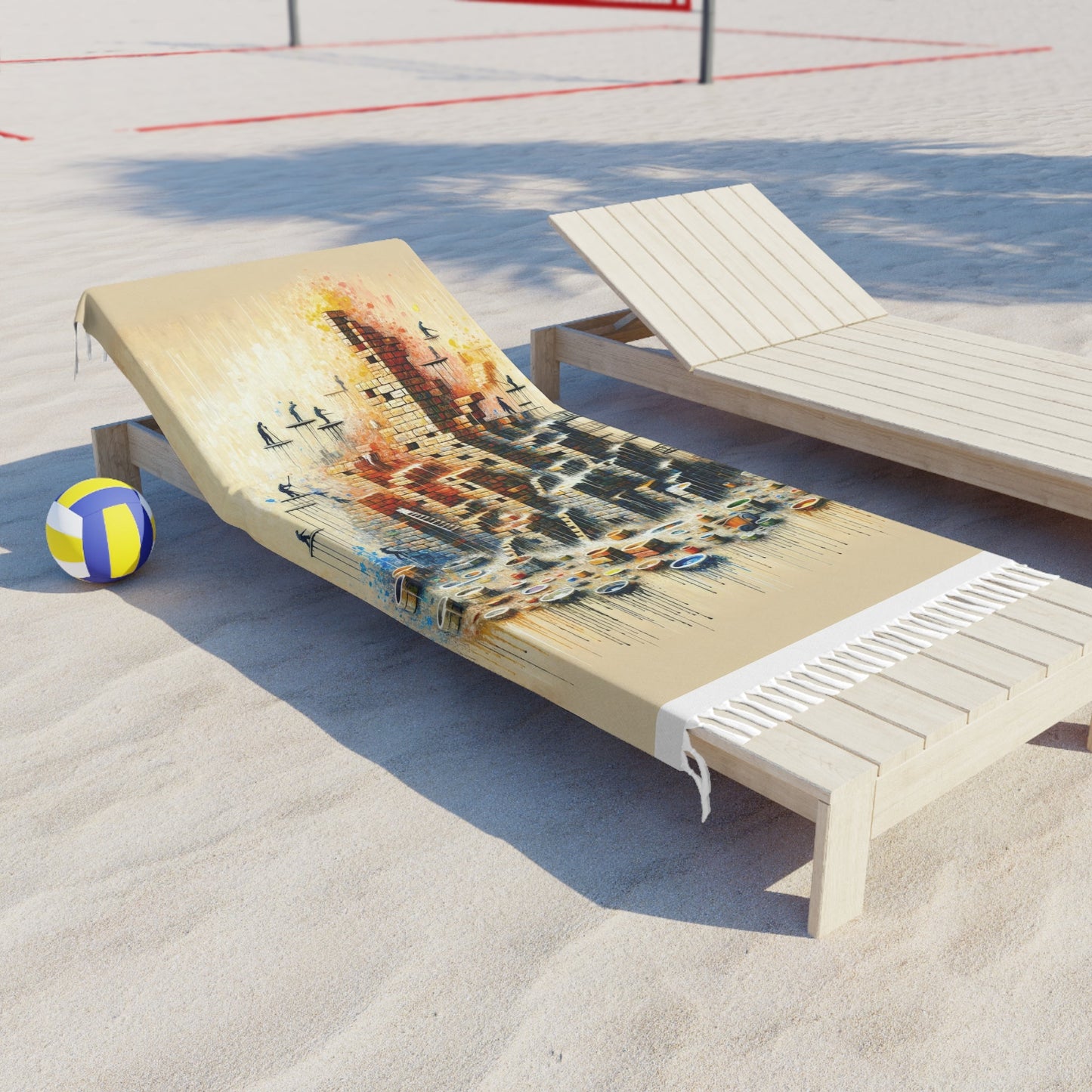 Actions Constructing Society Boho Beach Cloth - ATUH.ART