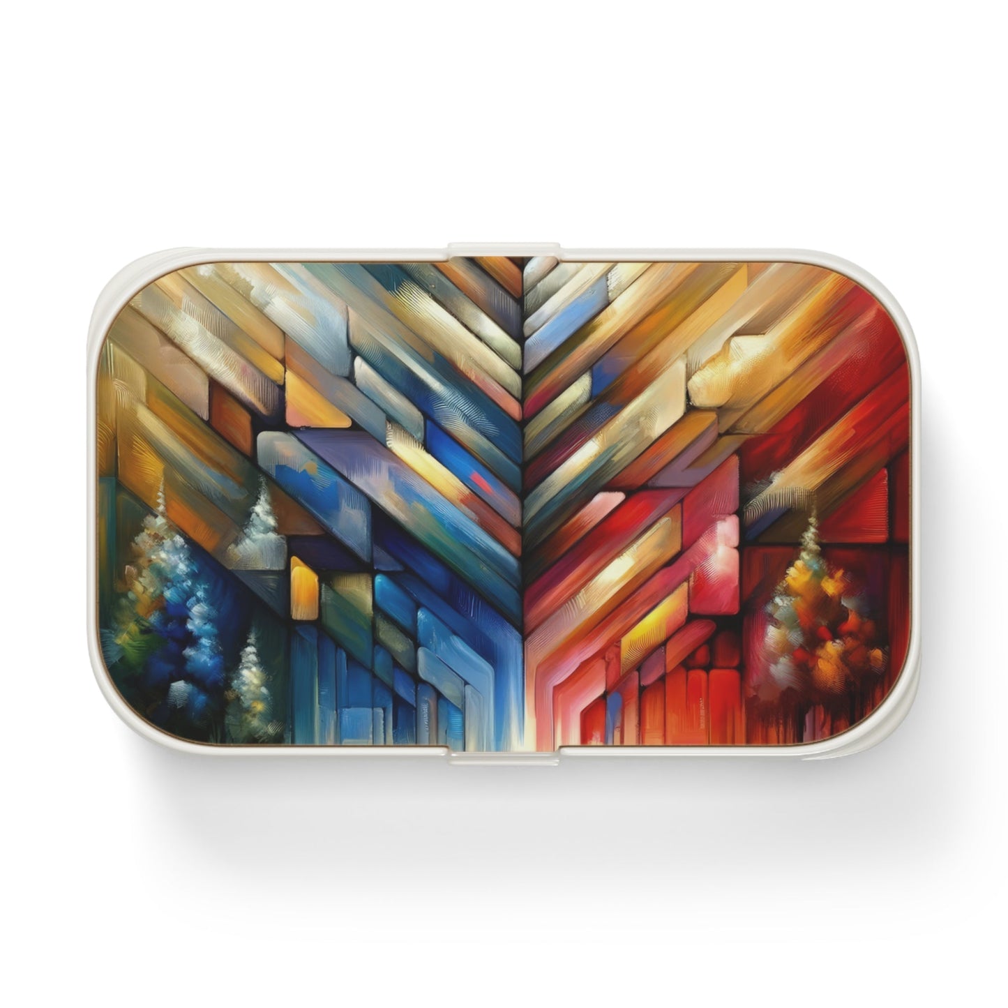 Anchored Tenets Abstraction Bento Lunch Box - ATUH.ART