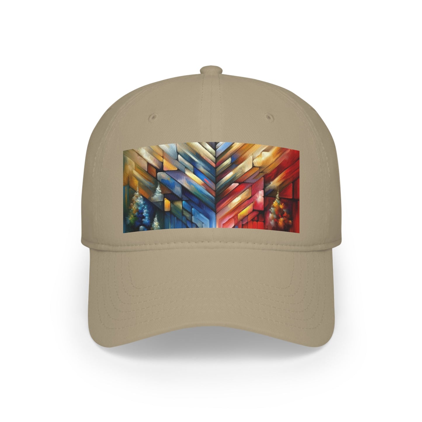 Anchored Tenets Abstraction Low Profile Baseball Cap - ATUH.ART