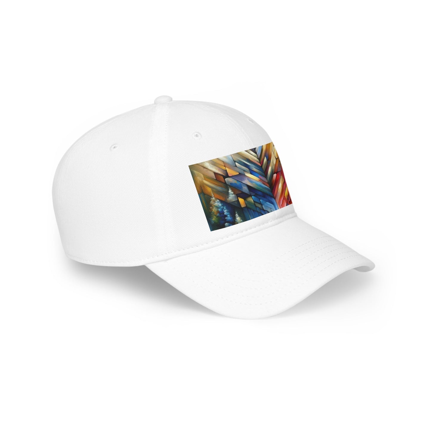 Anchored Tenets Abstraction Low Profile Baseball Cap - ATUH.ART