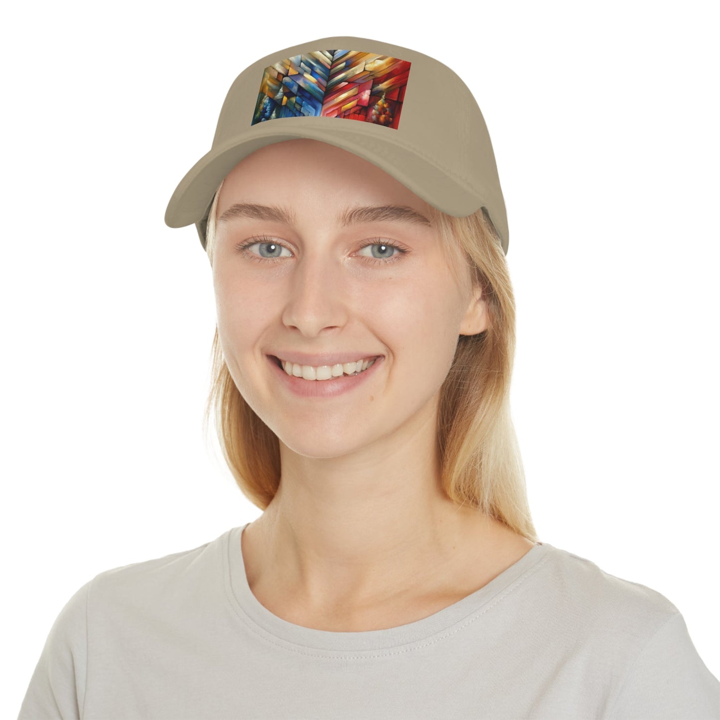 Anchored Tenets Abstraction Low Profile Baseball Cap - ATUH.ART