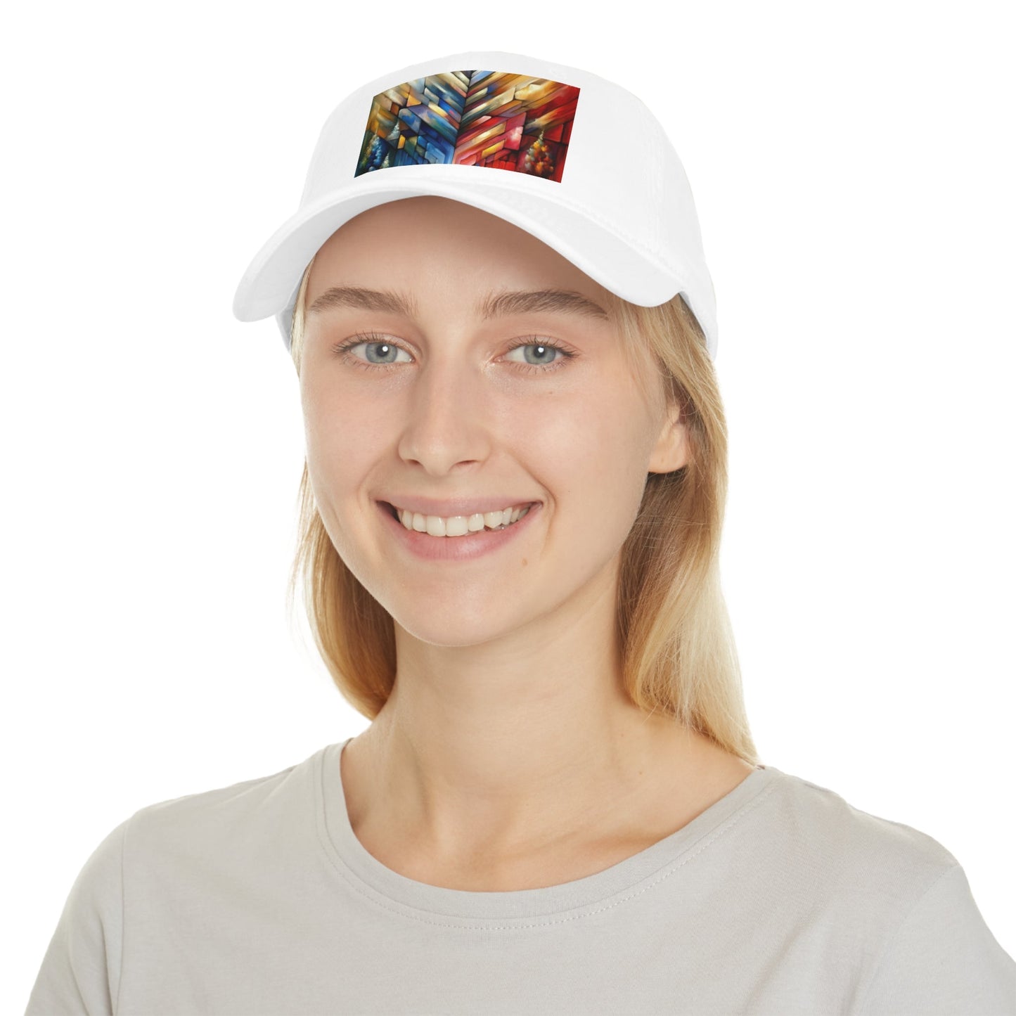 Anchored Tenets Abstraction Low Profile Baseball Cap - ATUH.ART