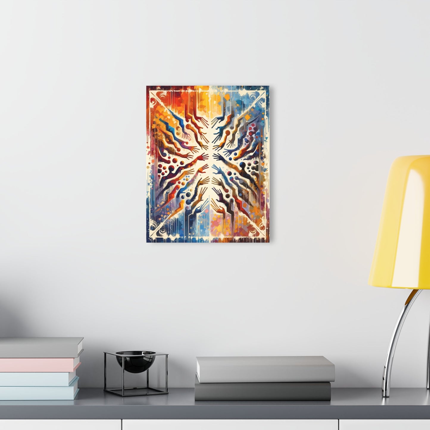 Architects Wisdom Tachism Acrylic Prints (French Cleat Hanging) - ATUH.ART