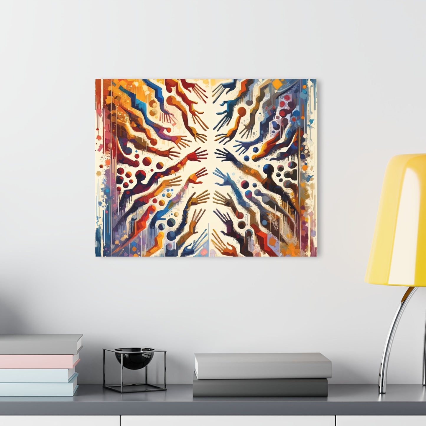 Architects Wisdom Tachism Acrylic Prints (French Cleat Hanging) - ATUH.ART