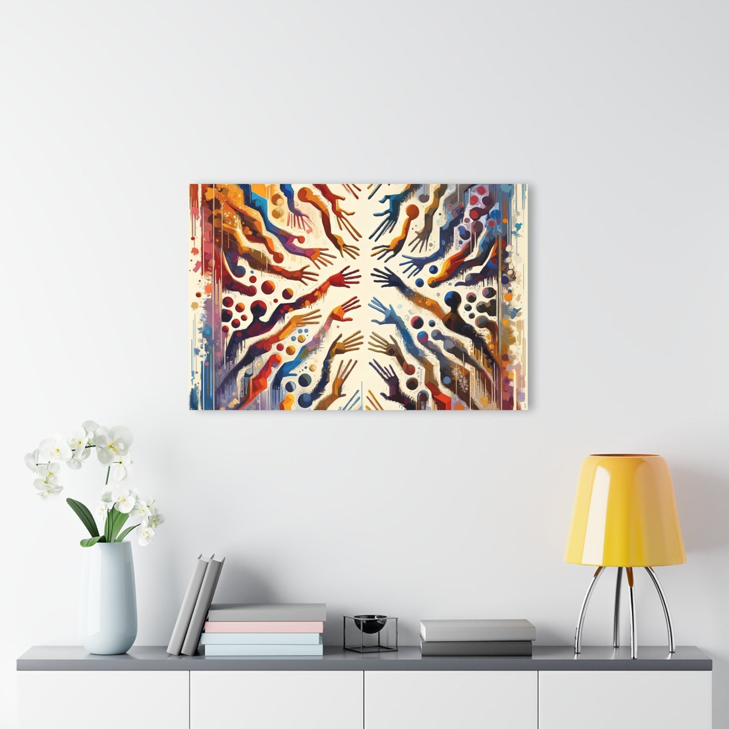 Architects Wisdom Tachism Acrylic Prints (French Cleat Hanging) - ATUH.ART