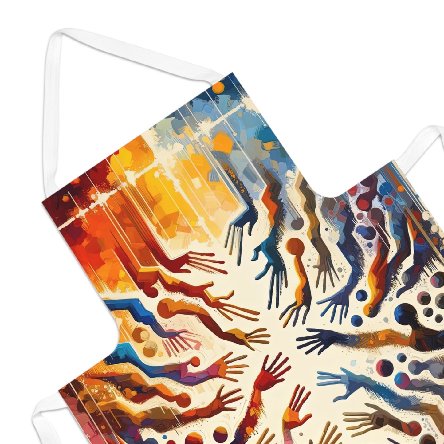Architects Wisdom Tachism Adult Apron (AOP) - ATUH.ART