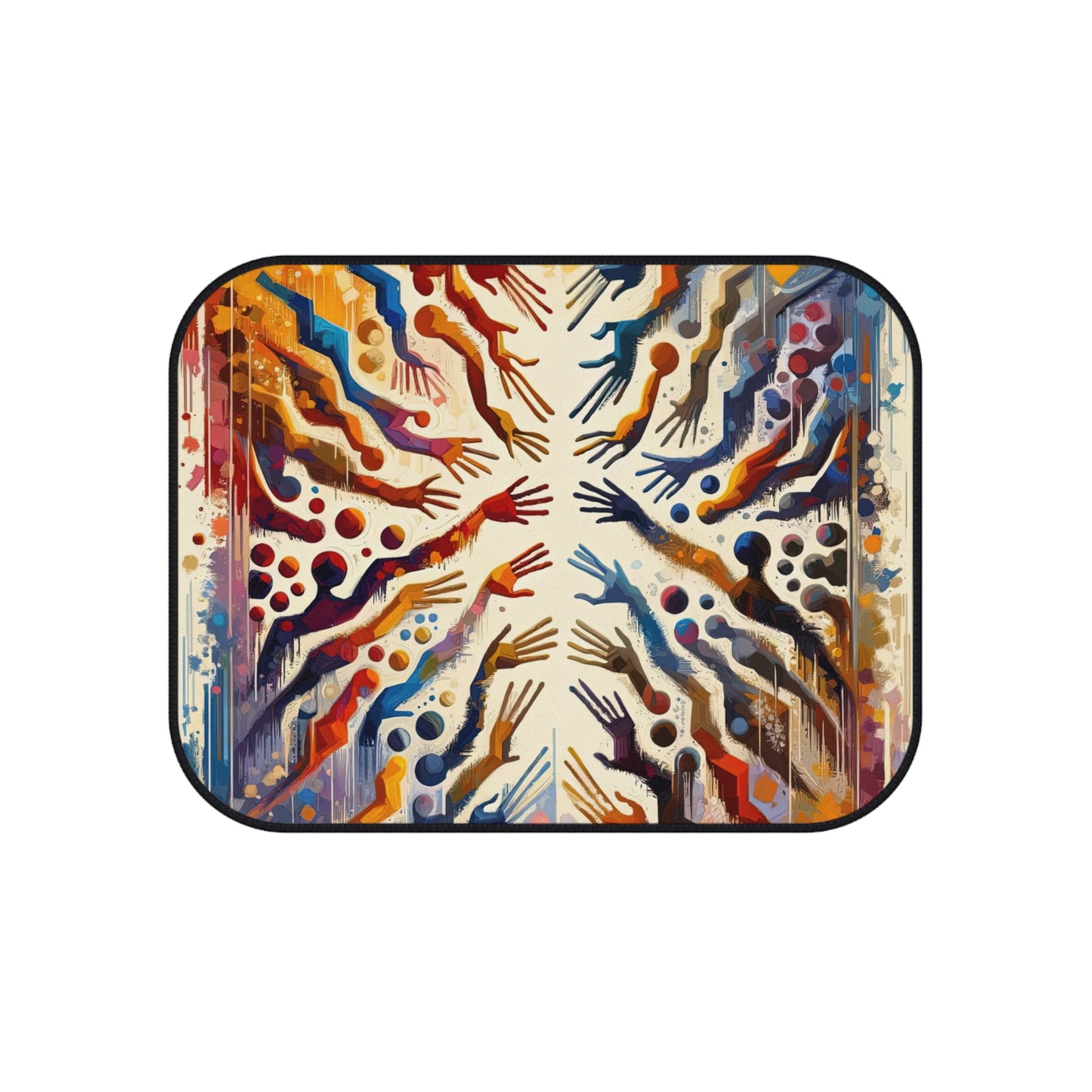 Architects Wisdom Tachism Car Mats (Set of 4) - ATUH.ART