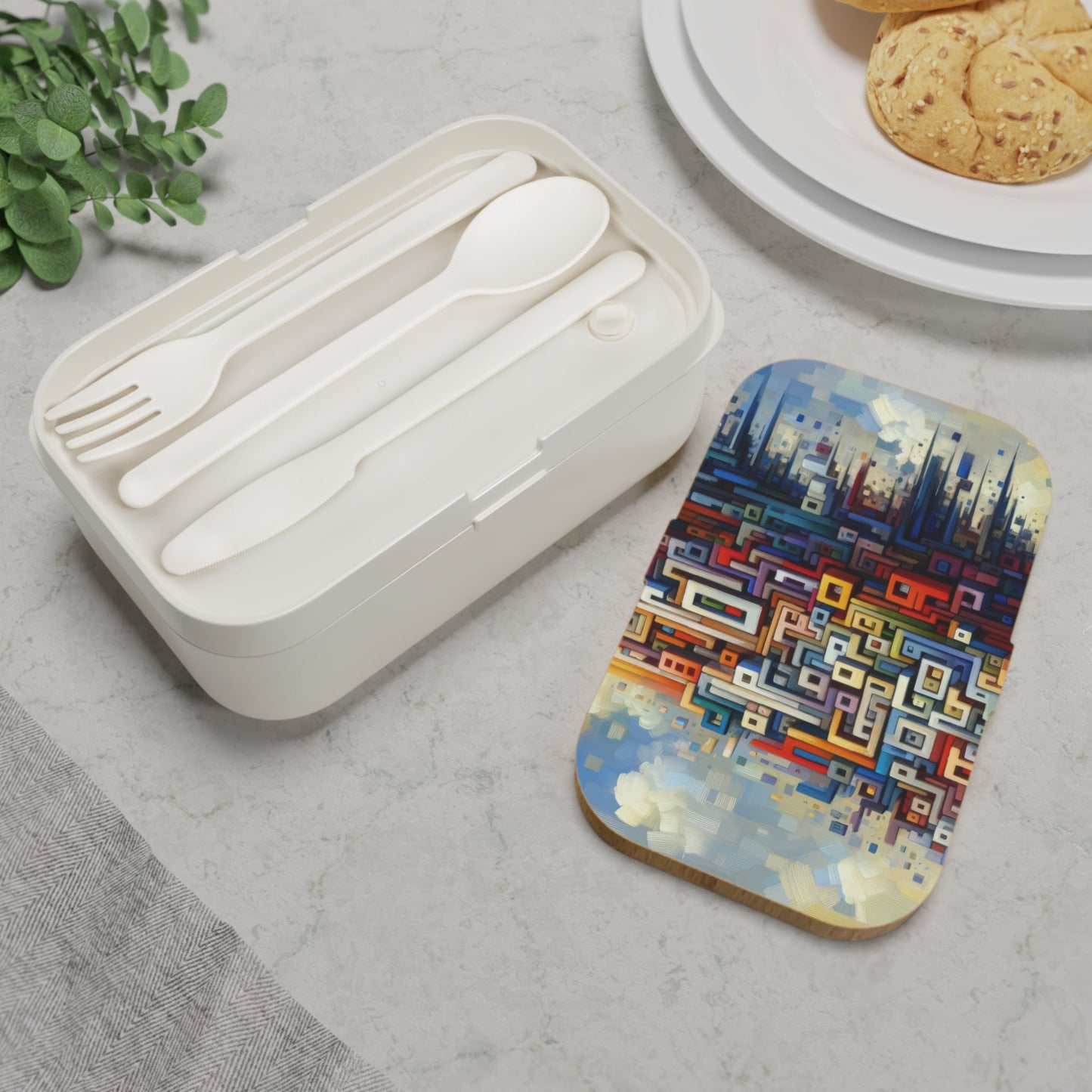 Architectural Endeavor Tapestry Bento Lunch Box - ATUH.ART