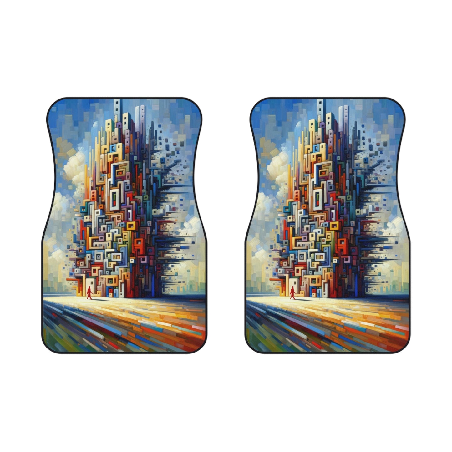 Architectural Endeavor Tapestry Car Mats (2x Front) - ATUH.ART