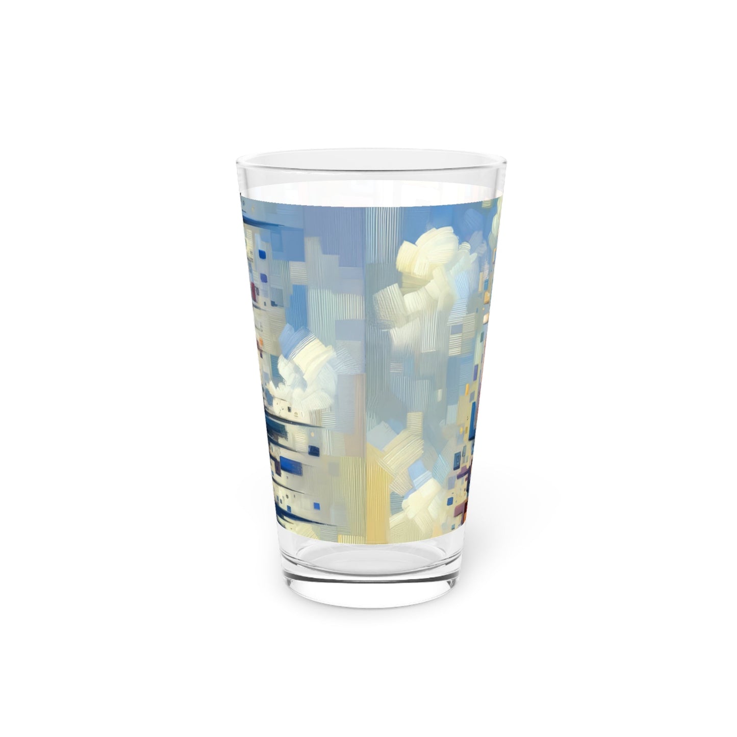 Architectural Endeavor Tapestry Pint Glass, 16oz - ATUH.ART