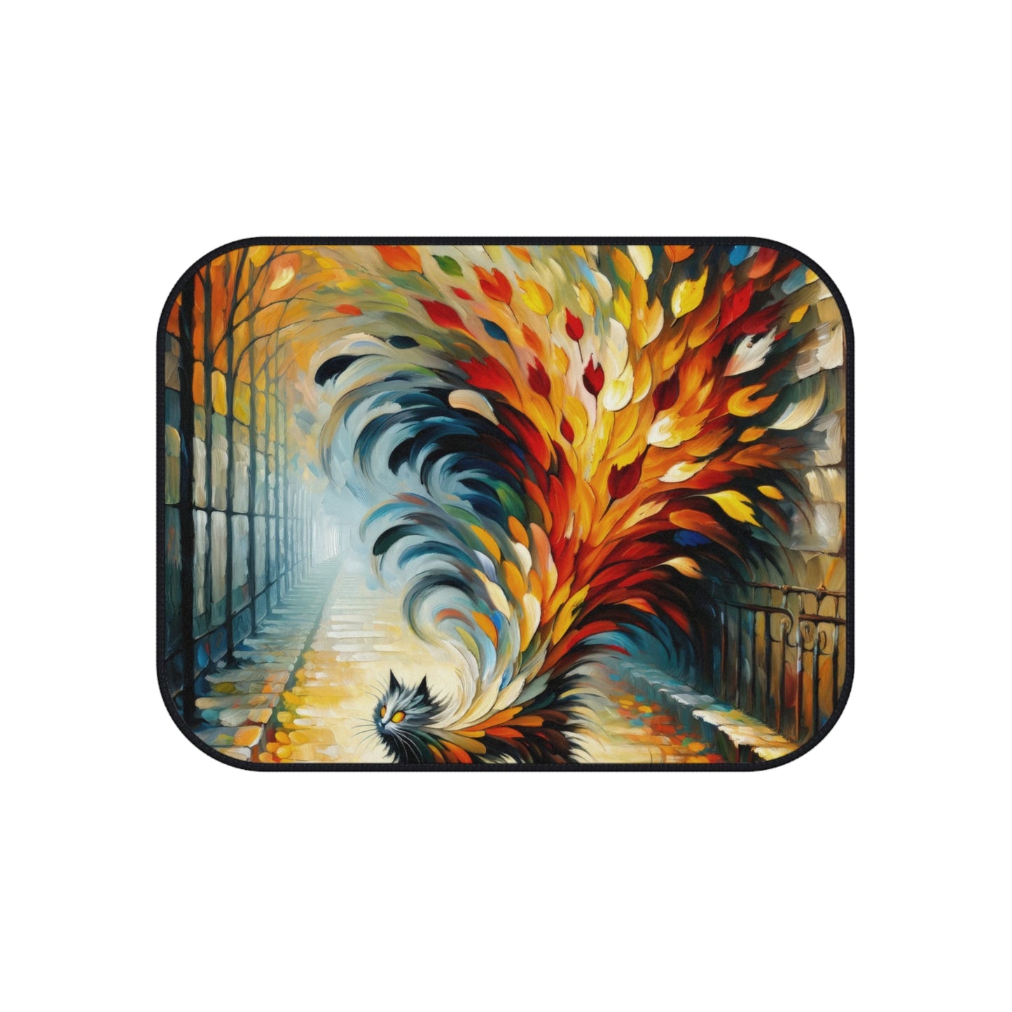 Autumn Whirlwind Escape Car Mats (Set of 4) - ATUH.ART