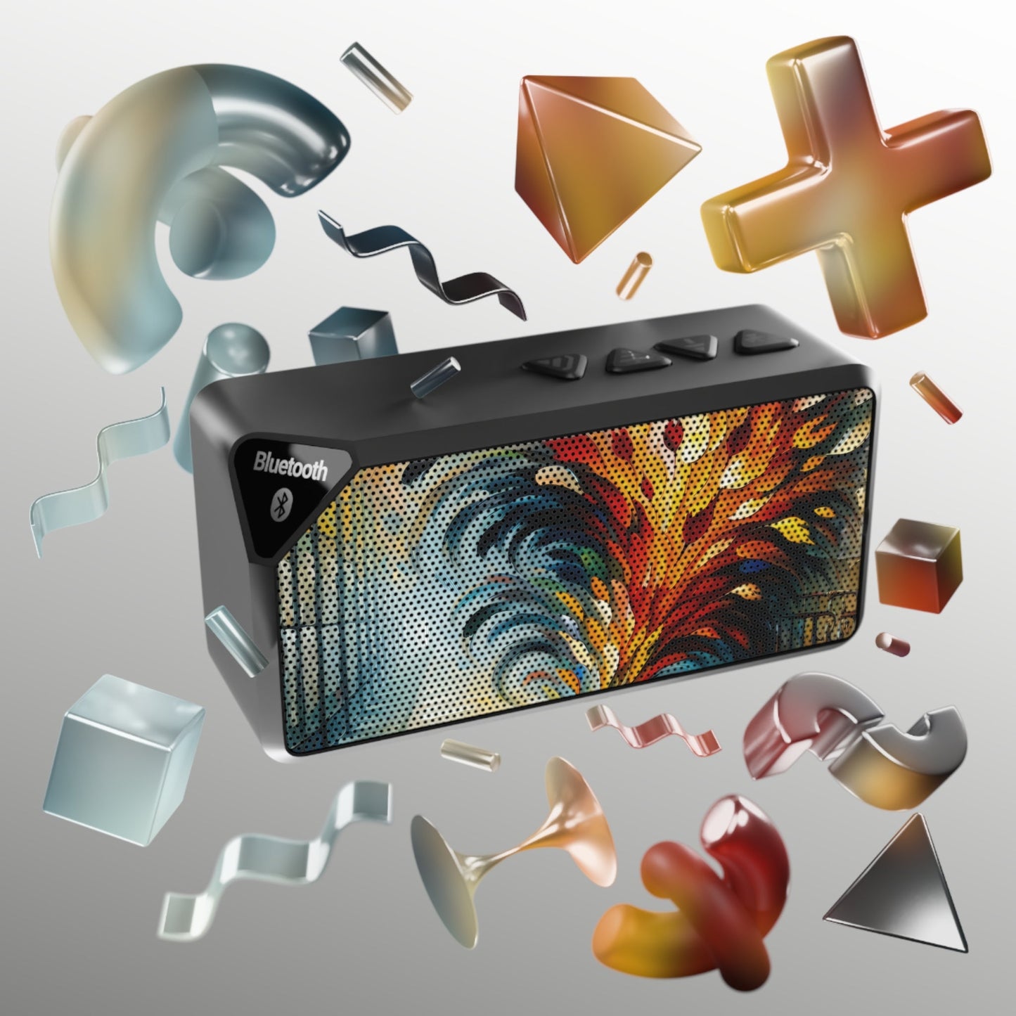 Autumn Whirlwind Escape Jabba Bluetooth Speaker - ATUH.ART