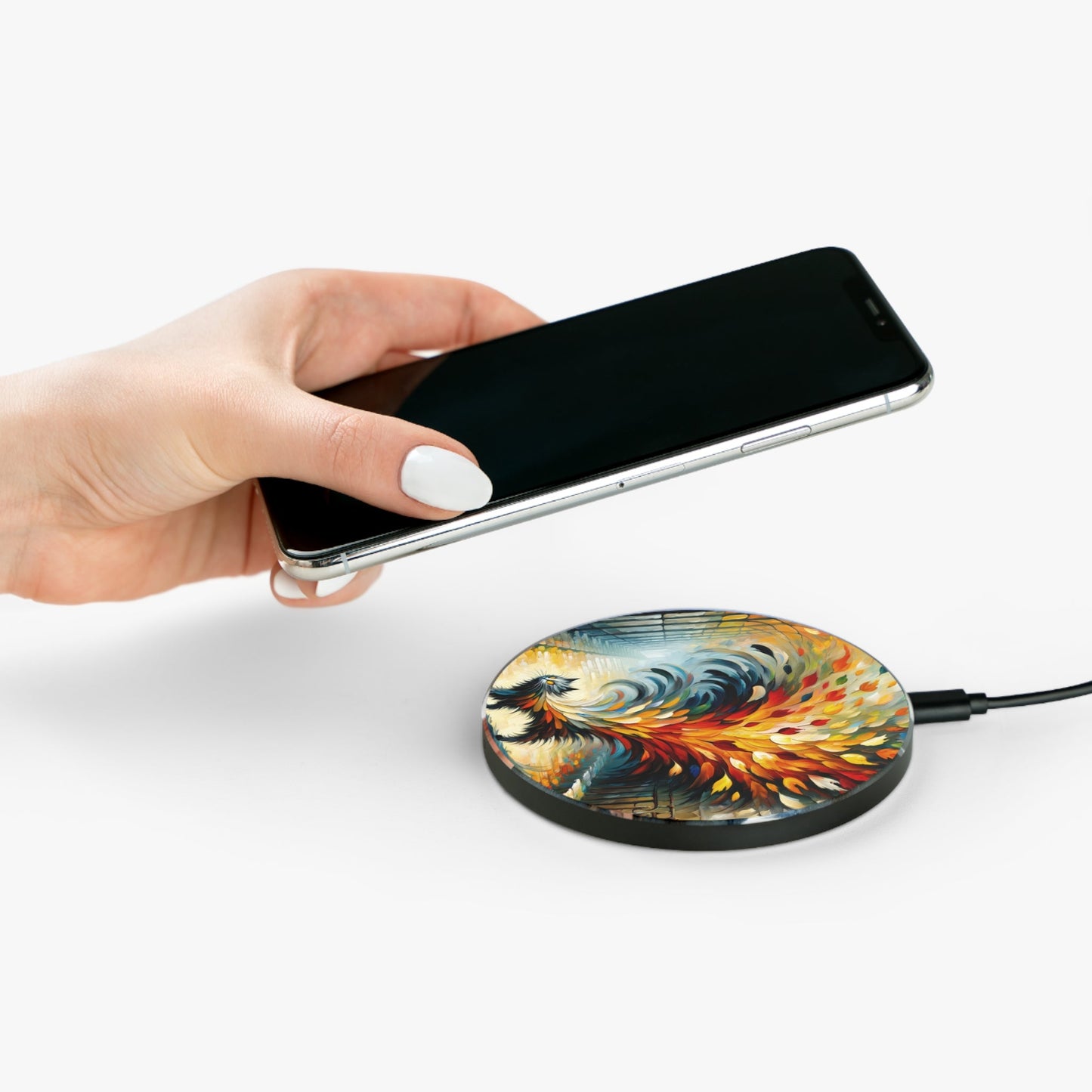Autumn Whirlwind Escape Wireless Charger - ATUH.ART