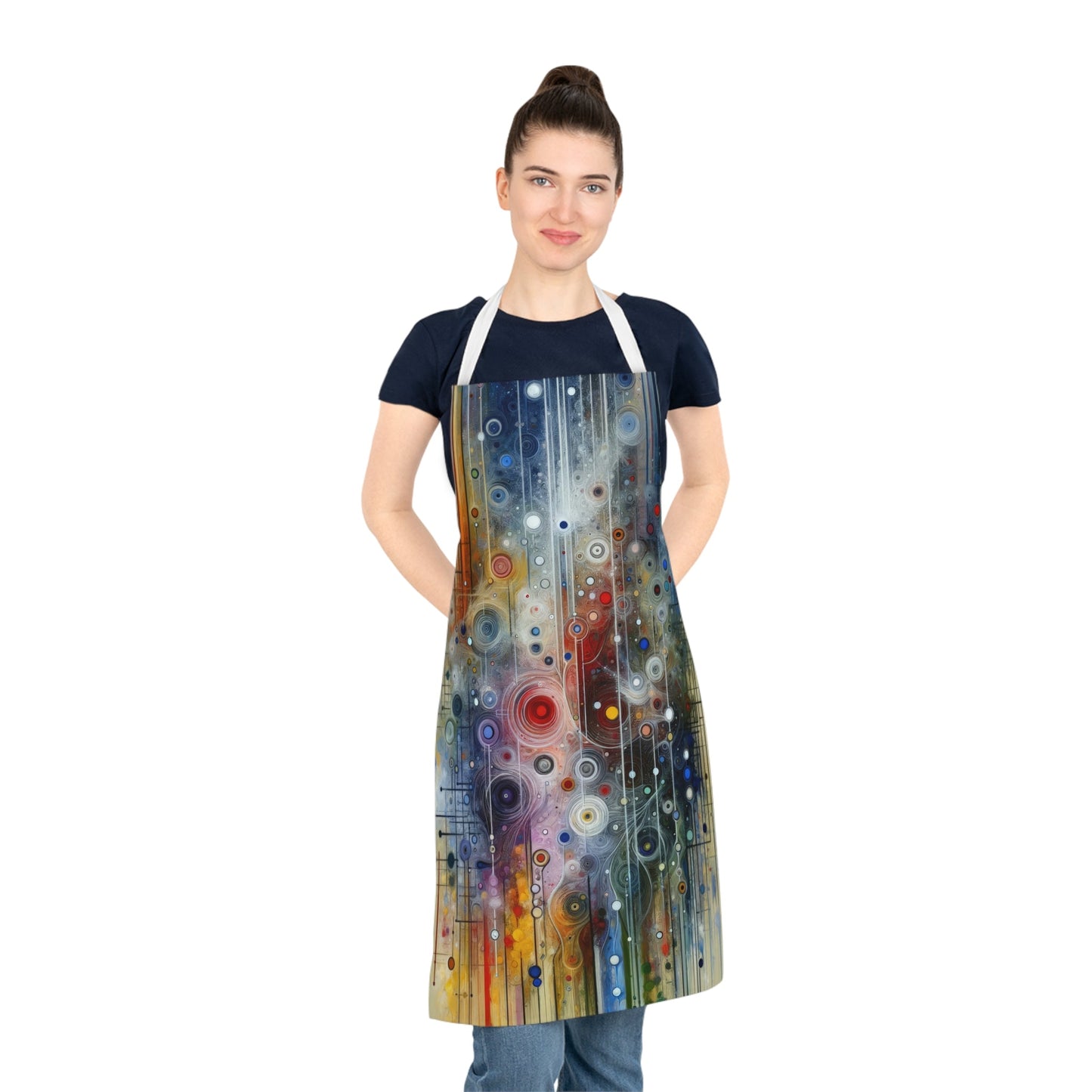 Awakenings Interconnectedness Tachism Adult Apron (AOP) - ATUH.ART