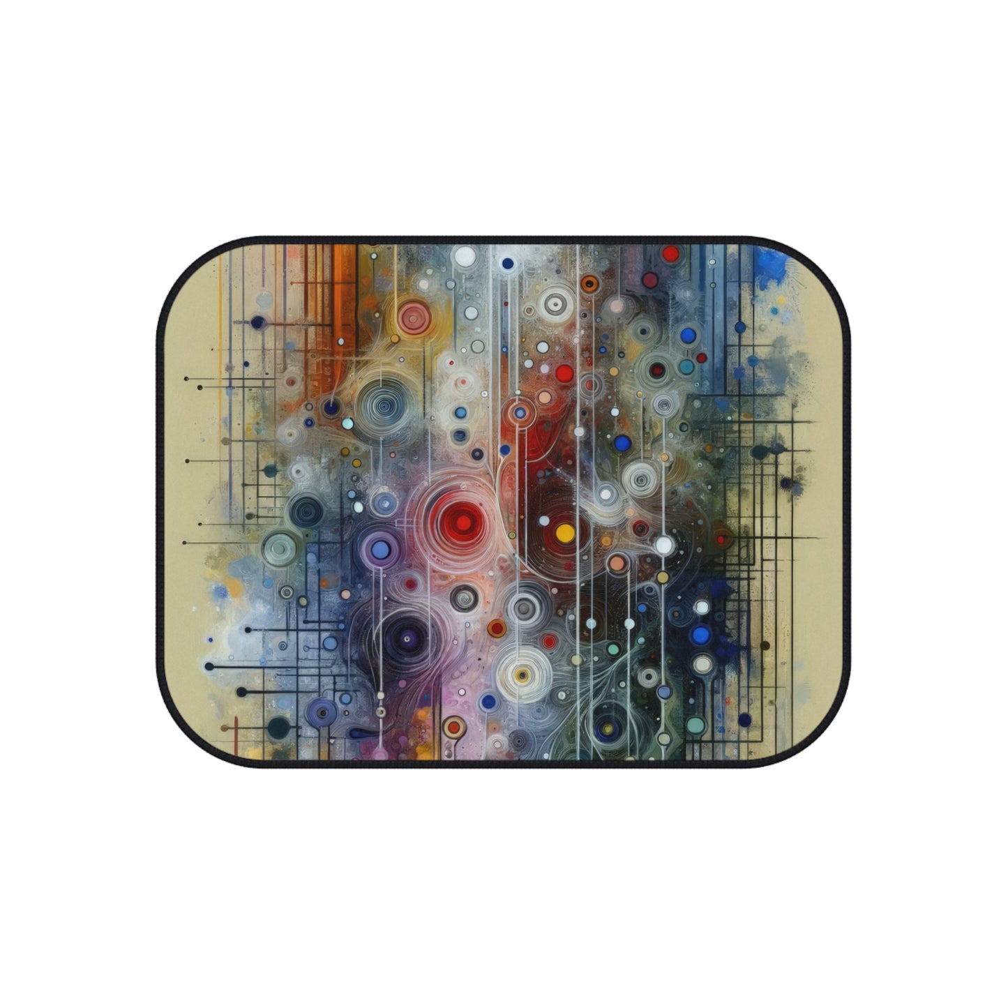 Awakenings Interconnectedness Tachism Car Mats (Set of 4) - ATUH.ART