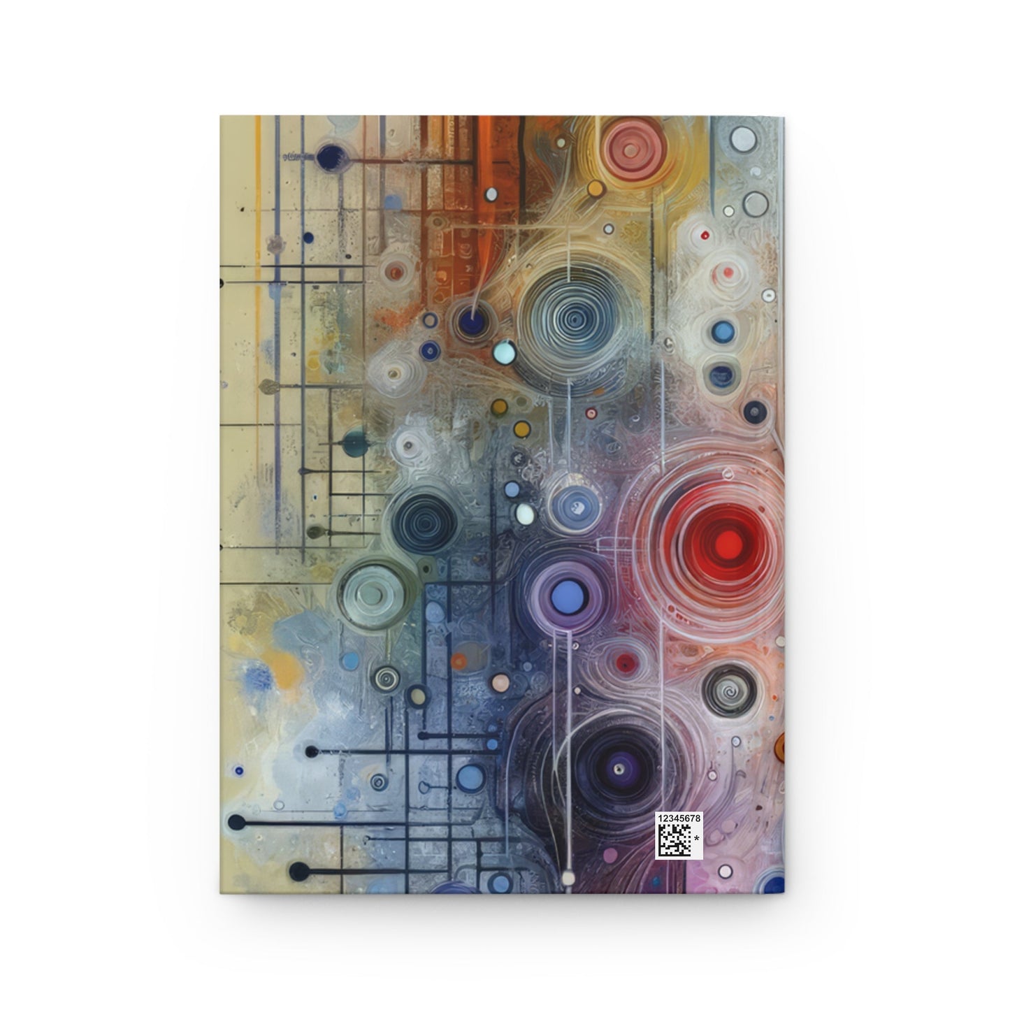 Awakenings Interconnectedness Tachism Hardcover Journal Matte - ATUH.ART