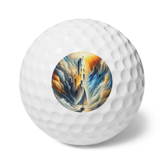 Beacon Sail Change Golf Balls, 6pcs - ATUH.ART