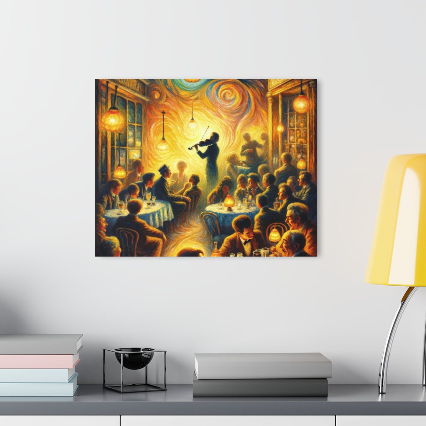 Bistro Emotive Entry Acrylic Prints (French Cleat Hanging) - ATUH.ART