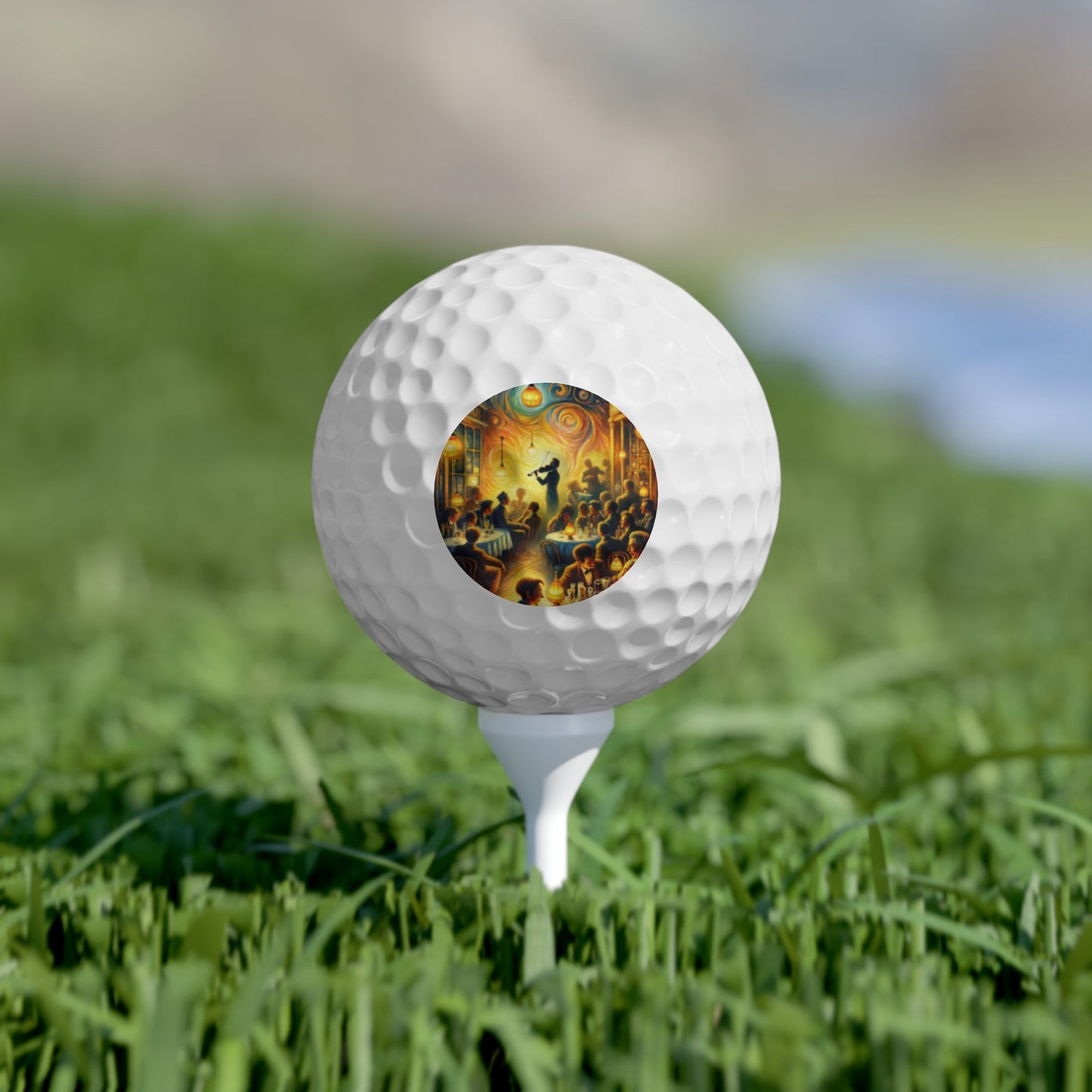 Bistro Emotive Entry Golf Balls, 6pcs - ATUH.ART