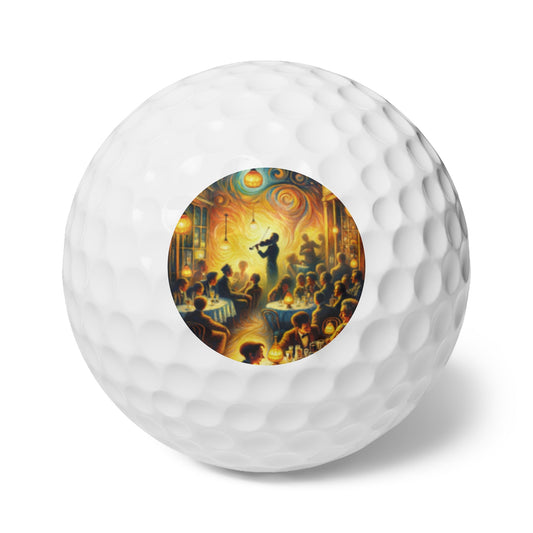 Bistro Emotive Entry Golf Balls, 6pcs - ATUH.ART