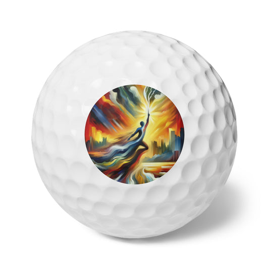 Boundless Dynamic Allegiance Golf Balls, 6pcs - ATUH.ART