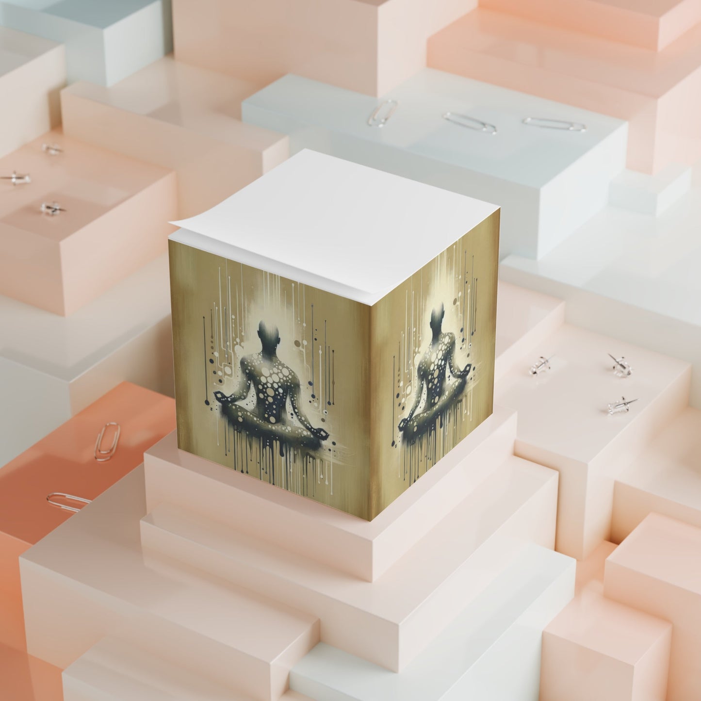 Breath Essence Beginning Note Cube - ATUH.ART