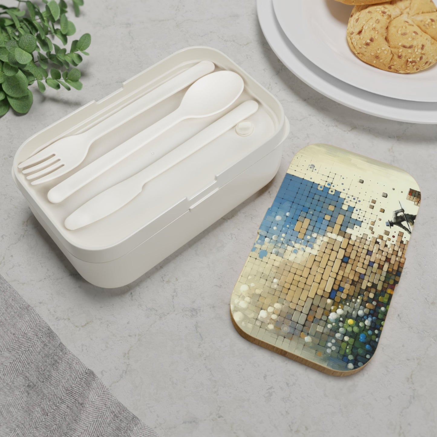 Change Tachism Everyday Bento Lunch Box - ATUH.ART