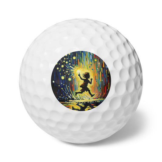 Child Firefly Chase Golf Balls, 6pcs - ATUH.ART