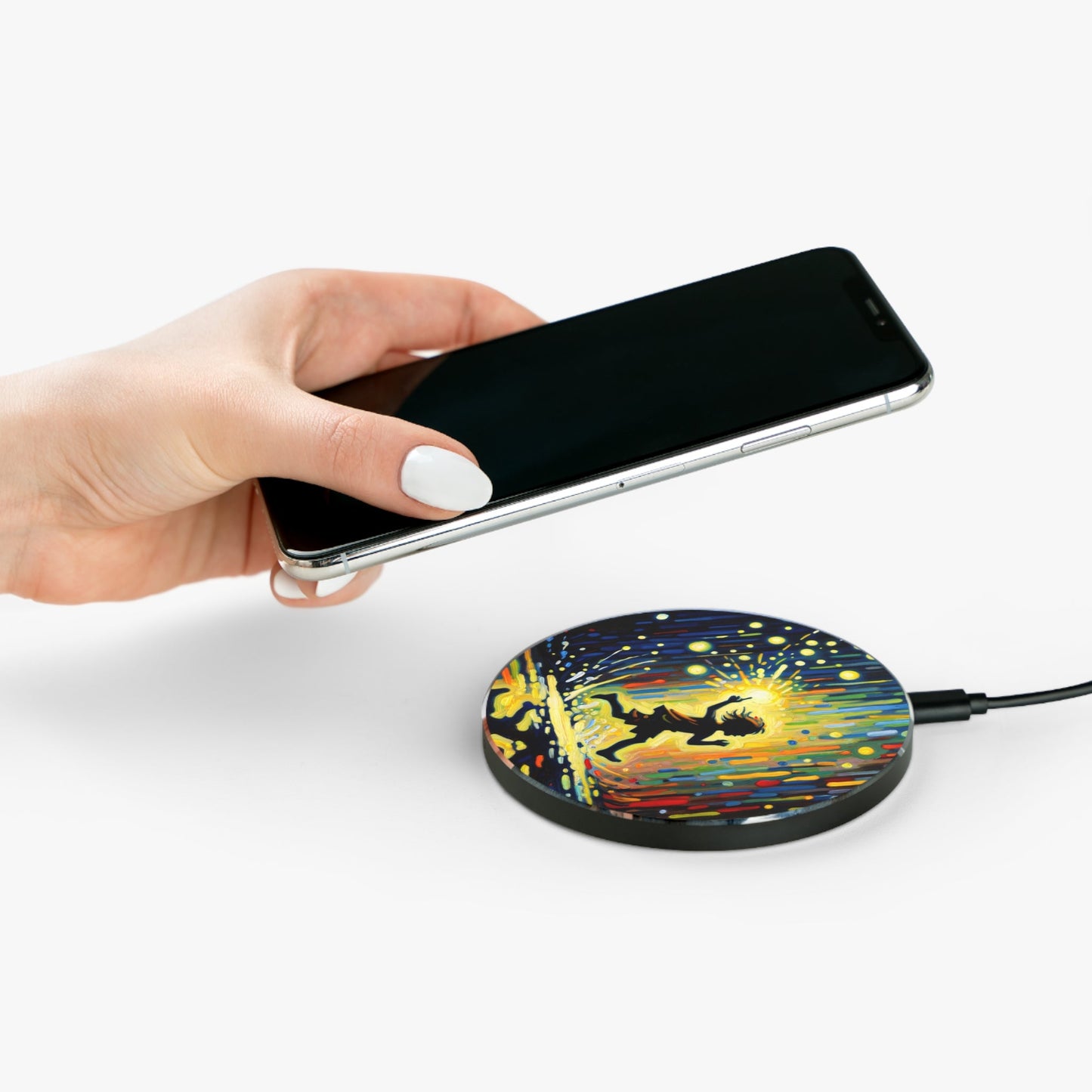 Child Firefly Chase Wireless Charger - ATUH.ART