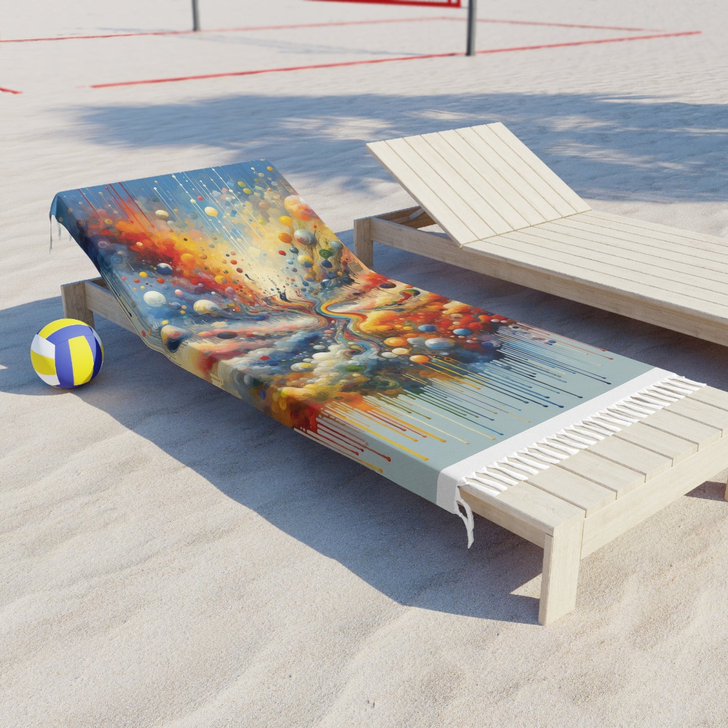 Choices Tachism Canvas Boho Beach Cloth - ATUH.ART