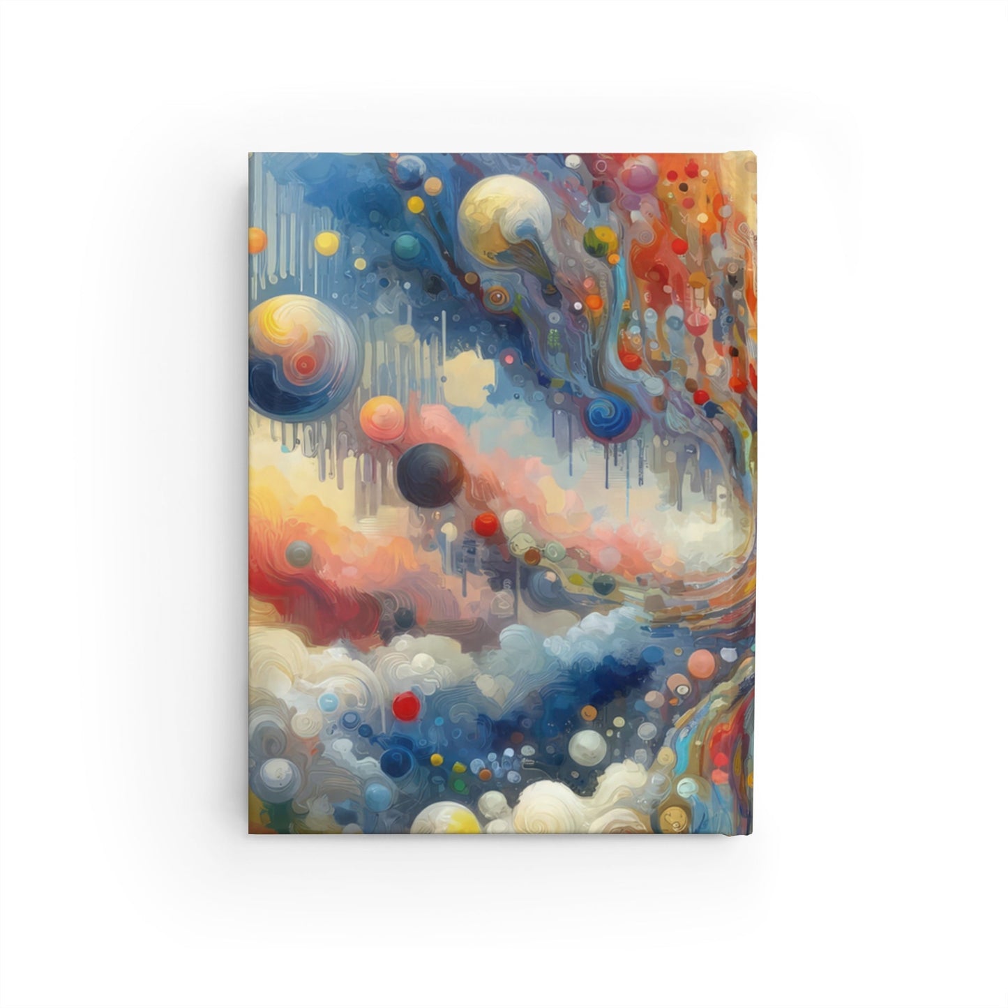 Choices Tachism Canvas Journal - Blank - ATUH.ART