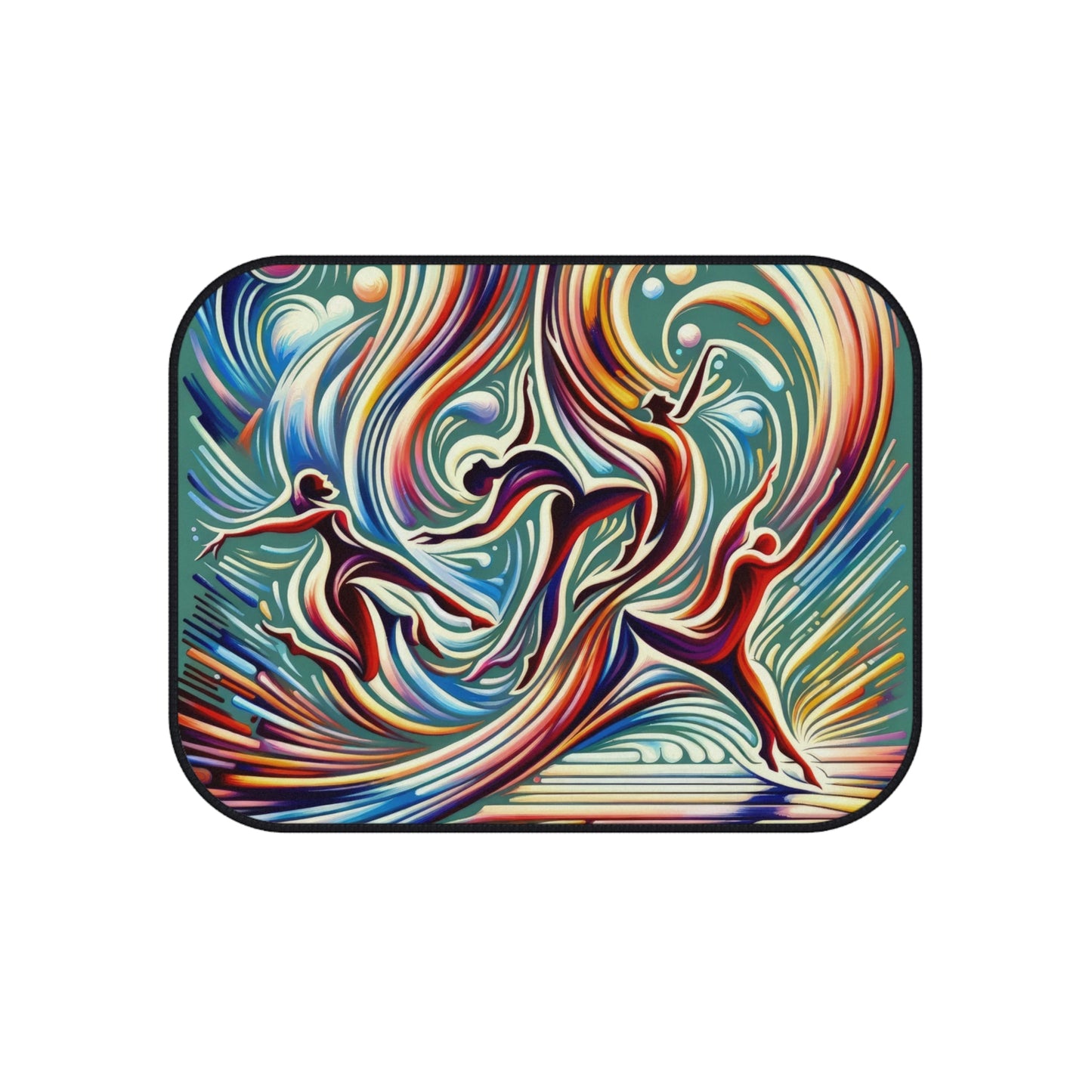 Choreographic Mindful Tachism Car Mats (Set of 4) - ATUH.ART