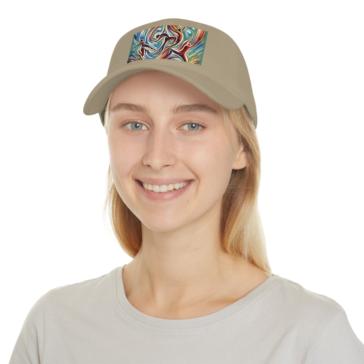 Choreographic Mindful Tachism Low Profile Baseball Cap - ATUH.ART