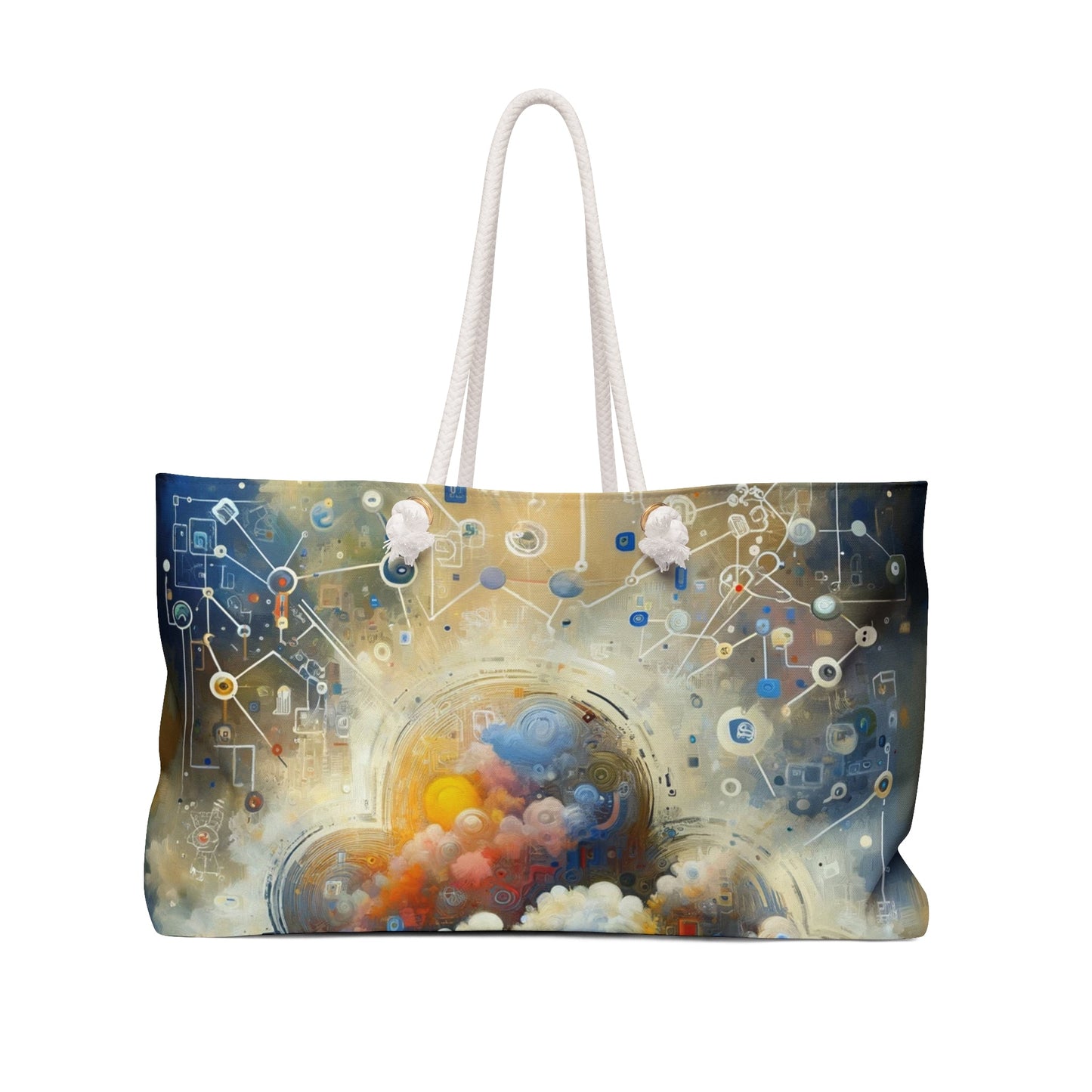 Cloud Community Crafting Weekender Bag - ATUH.ART
