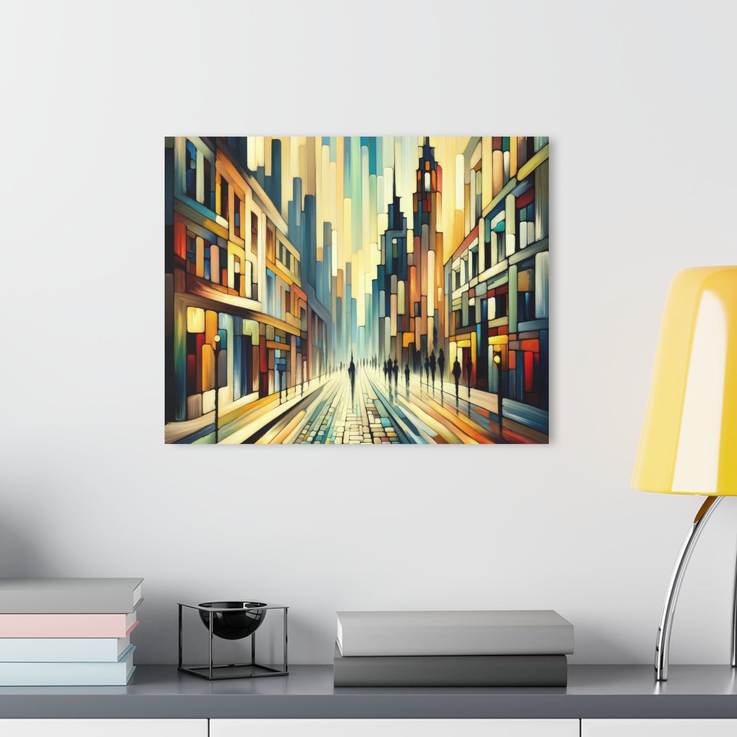 Cobbled Rhythm Heartbeat Acrylic Prints (French Cleat Hanging) - ATUH.ART