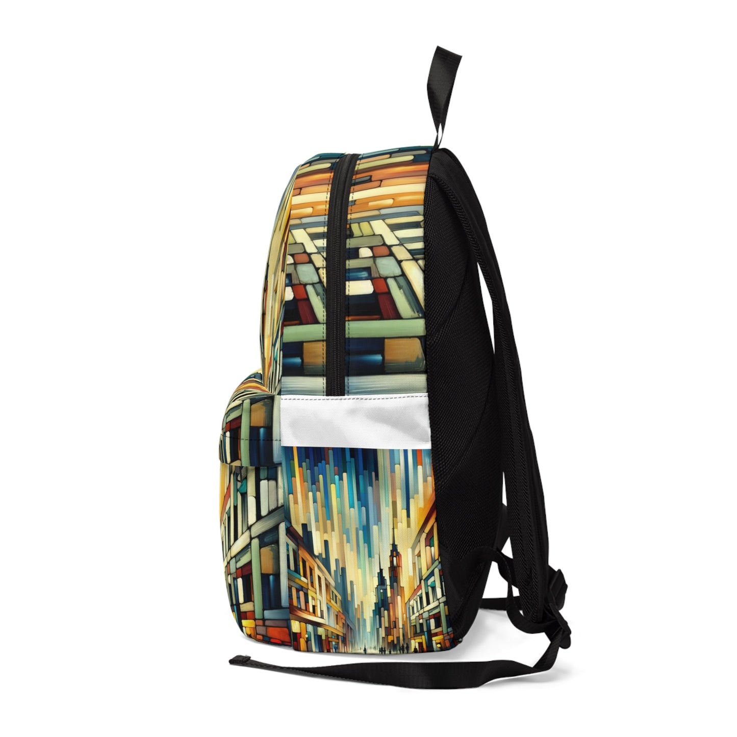 Cobbled Rhythm Heartbeat Unisex Classic Backpack - ATUH.ART