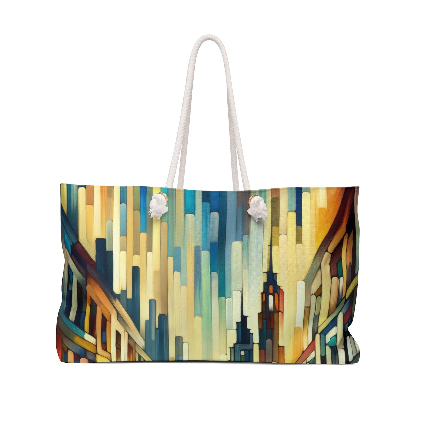 Cobbled Rhythm Heartbeat Weekender Bag - ATUH.ART