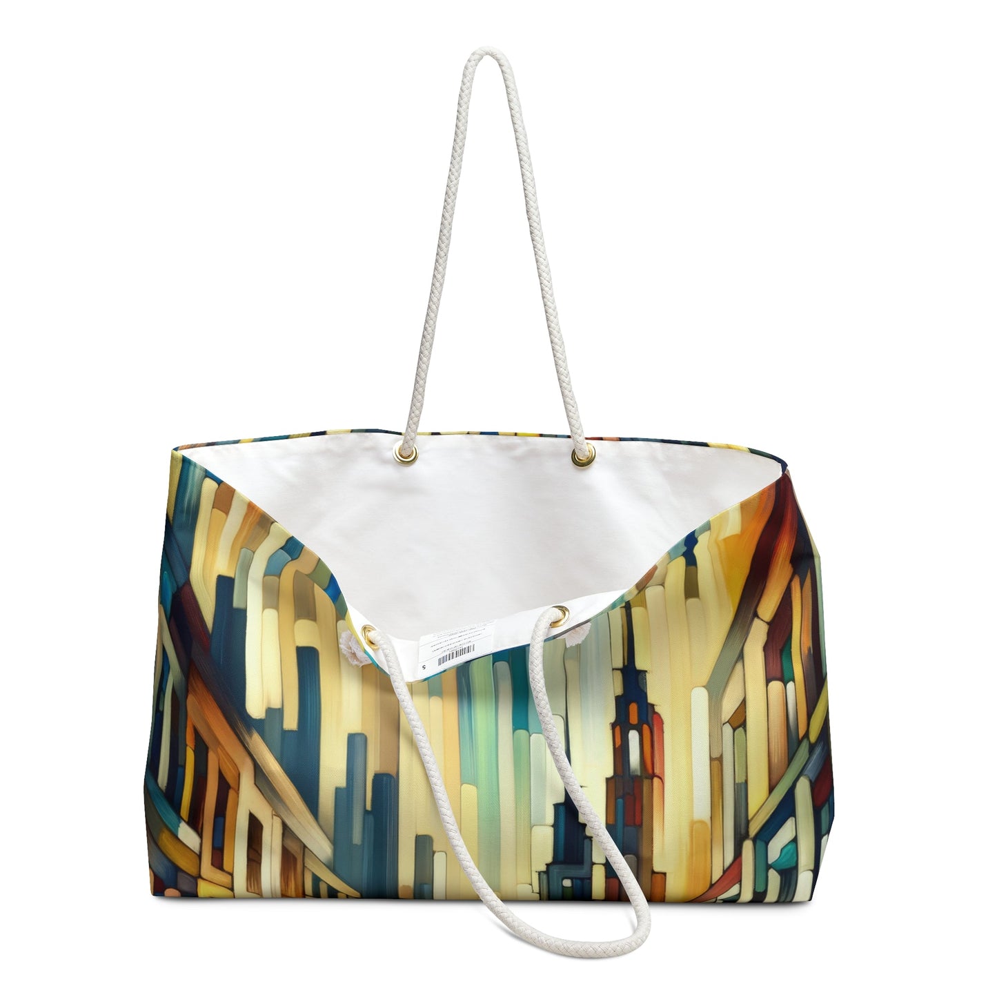 Cobbled Rhythm Heartbeat Weekender Bag - ATUH.ART