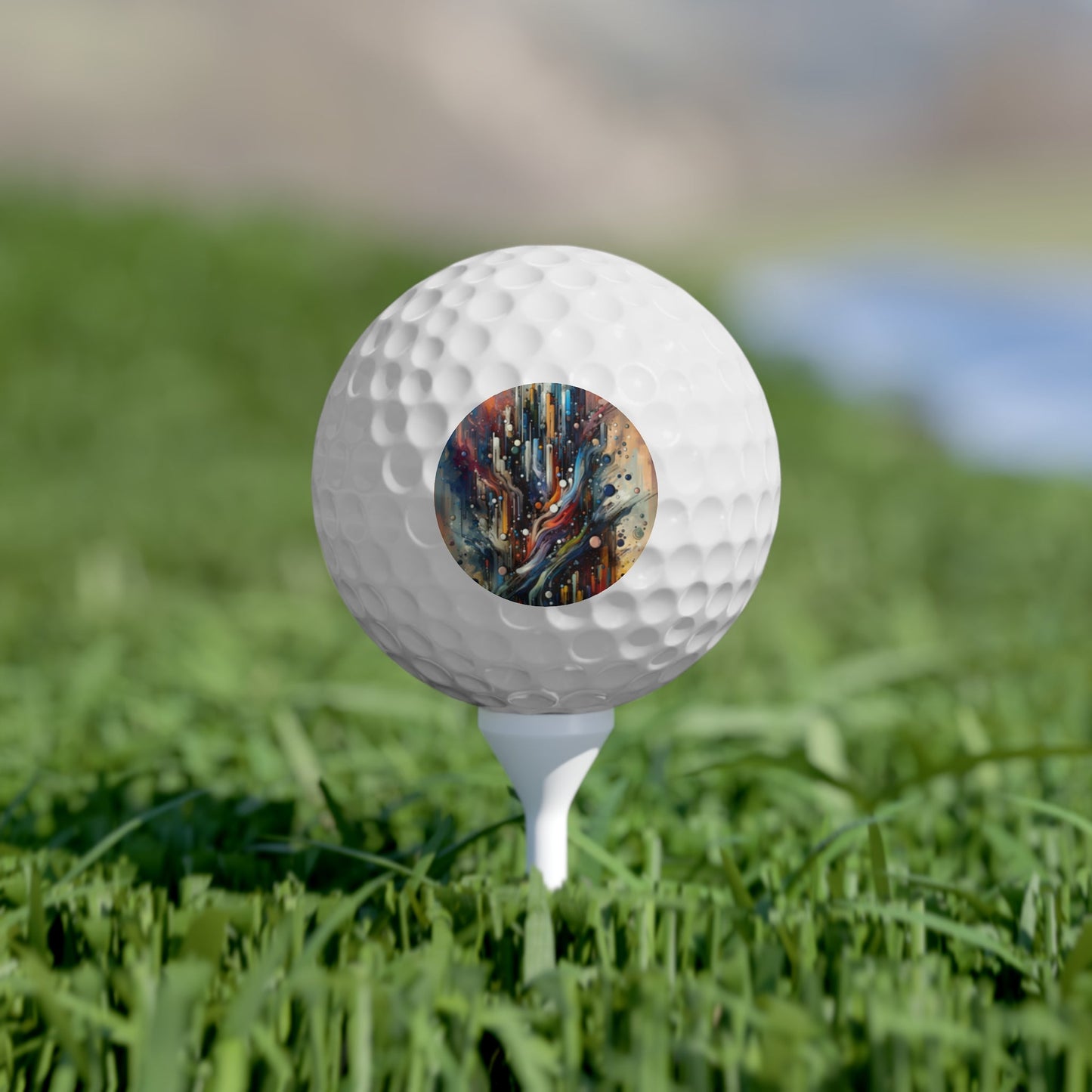 Coherent Change Visualization Golf Balls, 6pcs - ATUH.ART
