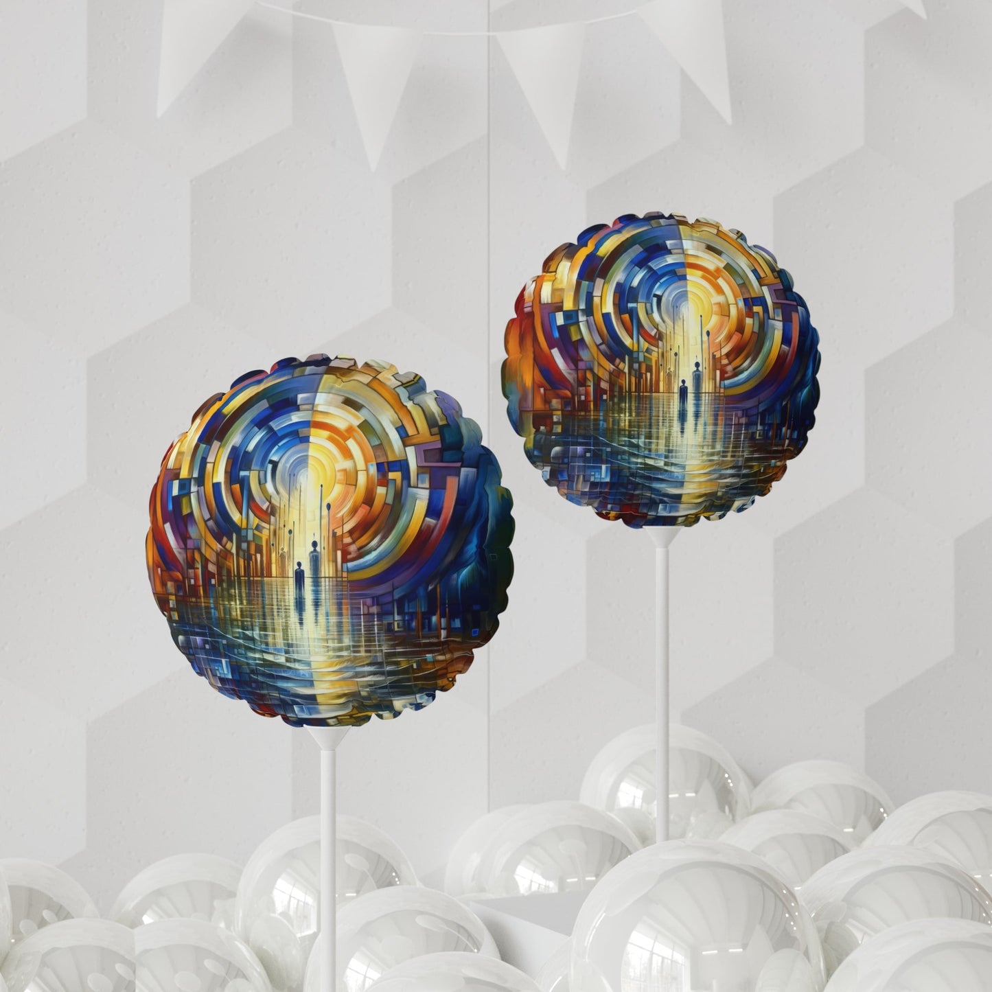 Collective Gesture Echelons Balloon (Round and Heart-shaped), 11" - ATUH.ART