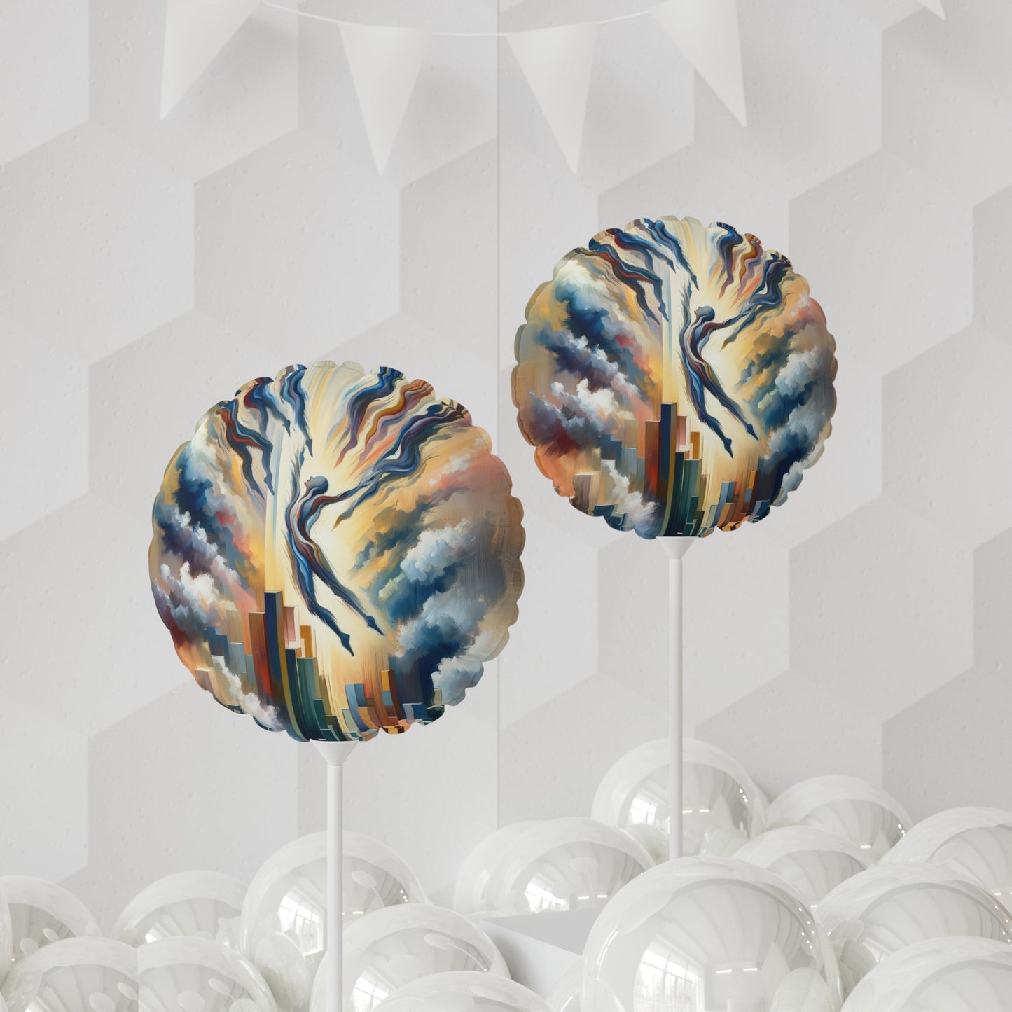 Collective Unity Leap Balloon (Round and Heart-shaped), 11" - ATUH.ART