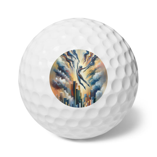 Collective Unity Leap Golf Balls, 6pcs - ATUH.ART